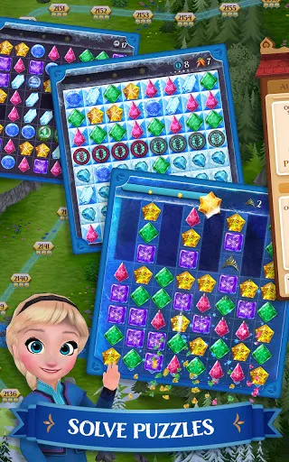 Disney Frozen Free Fall Games screen 4